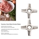 thumbnail image 3 of Cortador De Cuchillos Para Picadora De Carne, Reemplazo De Corte Eficiente, Cuchilla Para Picadora De Carne De Acero Inoxidable Confiable De 2 Piezas Para Cocina, 3 of 7