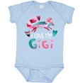 thumbnail image 3 of Inktastic I Love My Gigi Pink and Blue Fox with Hearts Boys or Girls Baby Bodysuit, 3 of 5