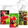 thumbnail image 4 of Fireman Toy Water Sprayer Backpack for Children Kids Summer Toy Birthday Gift, 4 of 4