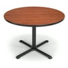 OFM Model XT42RD 42" Multi-Purpose Round Table with X-Style Pedestal Base, Cherry