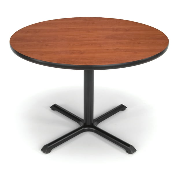 Ofm Model Xt42rd 42 Multi Purpose Round Table With X Style Pedestal Base Cherry Com Xt42rd 42 Multi Purpose Round Table, Purpose Of The Round Table