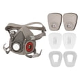 thumbnail image 1 of Cubierta reutilizable de media cara, 7 piezas de protector facial a prueba de polvo, medio rostro, protector reutilizable, juego de cubierta de media cara diseñado con precisión, 1 of 8