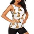 thumbnail image 2 of Fotbe German Shepherd Dog Womens Loose Fit Casual Flowy Slim-Fit Tank Tops Athletic Round Neck Trendy Sleeveless Summer Tops for Gym and Yoga-Medium, 2 of 9