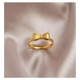 thumbnail image 5 of K-KED Fashion 18k Gold Filled Bow Ring Womens Jewellery Accessories Party Engagement-5, 5 of 8