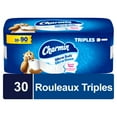 thumbnail image 2 of Papier hygiénique Charmin Ultra Doux, 30 rouleaux triples = 90 rouleaux réguliers, papier toilette à 2 épaisseurs, 2 of 24