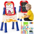 thumbnail image 1 of Caballete Weudear para niños de 2 a 4 años con letras y bolígrafos magnéticos, 1 of 7