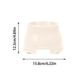 thumbnail image 2 of ERK Elevated Dog Bowls PP Long Ear Dog Bowl High Capacity Water Container For Cocker Spaniels & Long Eared Breeds, 2 of 5
