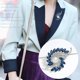 thumbnail image 4 of Broche Flor Giratorio Incrustado Moda Ropa Accesorio Broche Floral Perla, 4 of 4