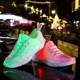 thumbnail image 4 of Zapatillas luminosas para hombre y mujer, zapatos con luz brillante, zapatillas LED blancas, zapatos intermitentes con luz para adultos, novedad de 2024, 4 of 5