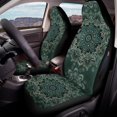 thumbnail image 4 of Psesaysky Mandala Paisley Pattern Automotive Seat Protector for Interior Accessories, Removable Car Seat Covers Front Seats Only Lightweight Polyester Car Front Seat Protector, 4 of 11