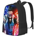 thumbnail image 2 of Jey Wrestler USO Unisex Fitness Bag, Backpack for Camping Fashion Business Backpack Notebook Bag for Men and Women, 2 of 8