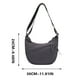 thumbnail image 3 of Women’s Nylon Shoulder Tote Bag | Large Capacity Commuter Handbag | Korean Style Crescent Crossbody | Casual Versatile Fashion Armpit Purse | 1-Pack | Durable Composite Fabric, 3 of 5