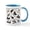 White/Blue Inside, variant on CafePress - Ducks Of North America Mug - 11 oz Ceramic Mug - Novelty Coffee Tea Cup