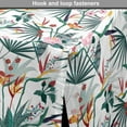 thumbnail image 4 of Floral Dog Crate Cover, Exotic Flower Gardenia Daffodil Rose Buds, Easy to Use Pet Kennel Cover Small Dogs Puppies Kittens, 7 Sizes, White Multicolor, by Ambesonne, 4 of 6