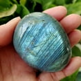 thumbnail image 4 of K-KED Natural Labradorite Quartz Crystal Polished Tumbled Stone Healing Reiki Specimen, 4 of 8
