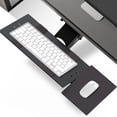 thumbnail image 5 of Under Desk Keyboard Tray Slide Out with Adjustable Height and Tilt - Easy to Slide and Swivel 360 Degree - Keyboard Drawer with Adjustable Mouse Pad, 5 of 6