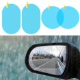 thumbnail image 2 of 2Pcs Espejo Trasero De Coche Película Protectora Antiniebla Ventana Transparente A Prueba De Lluvia Retrovisor Protector De Suave Accesorios huangjie unisex, 2 of 2
