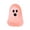 Pink, variant on 3pcs 0.79 Inch Mini Glow in Dark Ghost Figurines, Tiny Luminous Ghost Statue Decor, Mini Halloween Ghost Decor for Tabletop Shelf, Spooky Ghost Decoration for Halloween Party, Green
