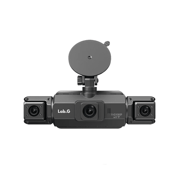 Sunshot 1080p cámara para auto dash cam 4 cámara wifi + 64gb se puede combinar con el módulo gps Lab.G Negro