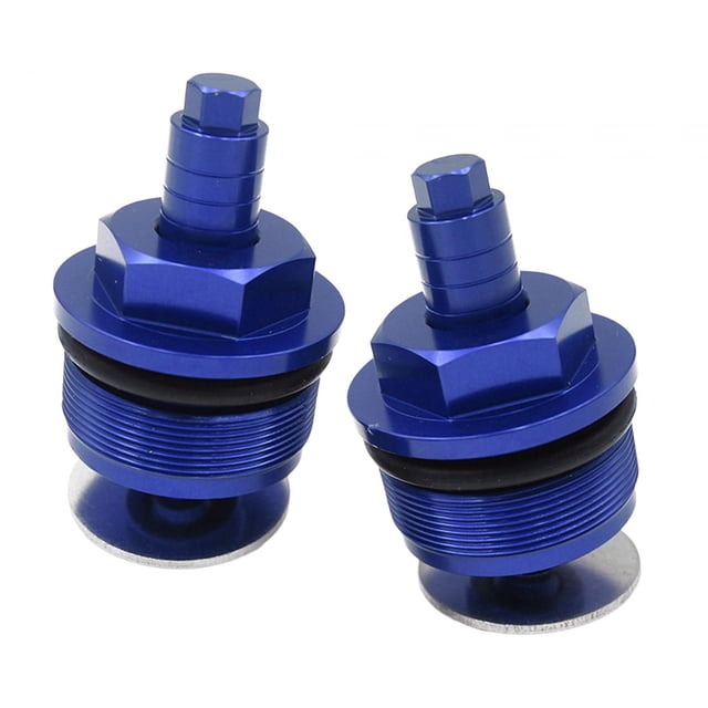 Tornillos de amortiguador Zulema Alto rendimiento para Gw250 Azul