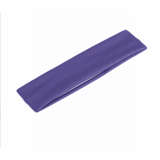 Faithtur Unisex Home Sport Stretchy Yoga Solid Color Workout Hairbands
