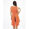 thumbnail image 2 of Maxi blusa asimétrica de lino AMAD Casual para mujer Talla M, 2 of 5