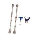 thumbnail image 3 of Varilla de extensión para herramienta de pulverización Accesorios para herramientas de pulverización Fácil de usar Profesional Reemplazar Plata, 3 of 8
