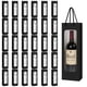 thumbnail image 1 of 30 bolsas de regalo de vino SHANDERBAR con ventana transparente de 36 x 13 x 9 cm, 1 of 9