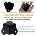 thumbnail image 3 of 16pcs Speaker Cabinet Corner Protectors Rounded Metal Corner Protector, 3 of 8