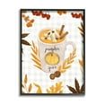 thumbnail image 2 of Stupell Industries Pumpkin Spice Latte Mug Autumn Tree Leaf Border, 24 x 30,Design by Ziwei Li, 2 of 5