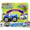 TMNT Mutation Police Car to Race Car with Leo