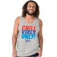 thumbnail image 3 of Official Icee Logo Chill Vibe Only Tank Top T Shirts Men Women Brisco Brands S, 3 of 6