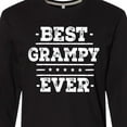 thumbnail image 4 of Inktastic Best Grampy Ever Grandpa Long Sleeve T-Shirt, 4 of 5