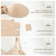 thumbnail image 5 of Womens Wireless Bras V Mesh Comfortable Bralette Supportive Tshirt Bra No Underwire Seamless Push Up Everyday Bras, 5 of 11