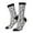 3 Black, variant on Cute Panda Face Crew Socks for Men & Women, Breathable Casual Athletic Ankle Socks