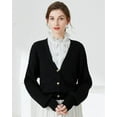 thumbnail image 2 of Camicover Women’s Detachable Dickey Collar Half Shirt Blouse False White Collar, 2 of 3
