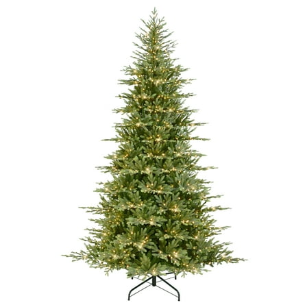 9 ft. Pre-Lit Alberta Spruce Artificial Christmas Tree
