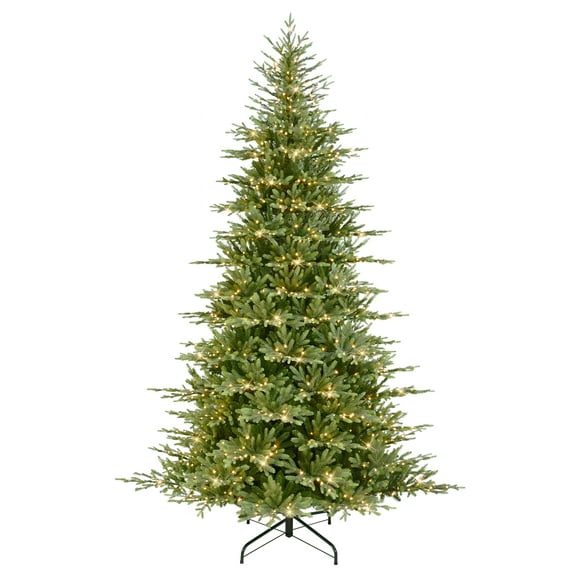9 ft. Pre-Lit Alberta Spruce Artificial Christmas Tree