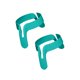 thumbnail image 1 of Asas para biberón NANOBÉBÉ Flexy ergonómicas, paquete de 2, verde azulado, 1 of 7