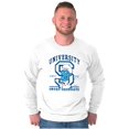 thumbnail image 5 of Vintage Smurf University Graduate Long Sleeve TShirt Men Women Brisco Brands X, 5 of 6
