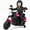 Multicolour, variant on Gymax Kids Motorcycle w/Headlight Music Training Wheels Foot Pedal for Boys Girls Red