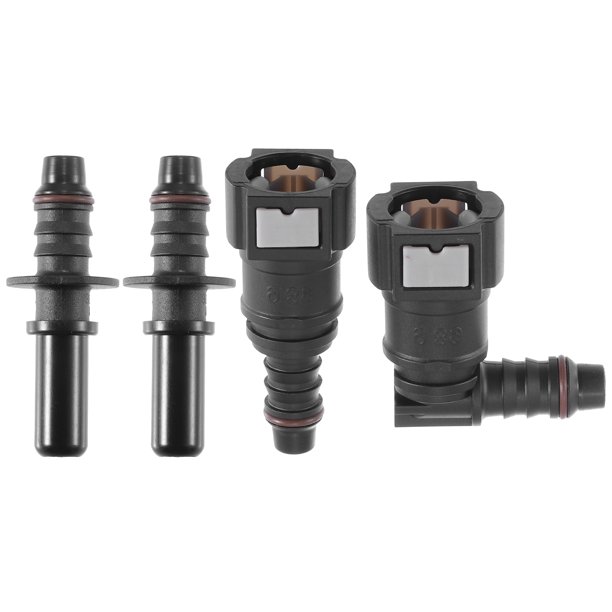 2 Juegos 25/64" 9,89mm SAE en 13/32" 10,5mm Combustible Línea Manguera Conector