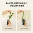 thumbnail image 5 of Price cut Detachable Household Cleaning Brush, Multifunctional Scrub Brush With Hard Bristle And Handle, Ideal Crevice Grout Brush For Kitchen, Bathroom,Window,, 5 of 5
