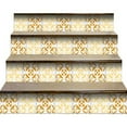 thumbnail image 5 of HomeRoots 399841 5 x 5 in. Golden Yellow Retro Peel & Stick Removable Tiles, 5 of 9