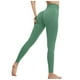 thumbnail image 1 of Pantalones de yoga sin costuras para mujer, color melocotón, de nylon y spandex, de cintura alta, para fitness, running, yoga y uso diario, 1 of 5