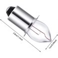 thumbnail image 2 of 8 Pieces 2d-2.4-volt 0.7a Krypton Flashlight Bulb Replacement Bayonet Base Bulb, 2 of 5