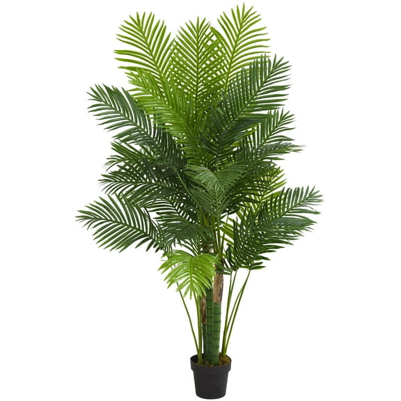 Nearly Natural 6' Hawaii Palm Artificial Tree