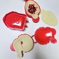 thumbnail image 2 of Moyic 3 pack/lote Navidad una prensa mano pastel fabricante festivo para hornear divertido Navidad una prensa mano pastel fabricante Herramientas y accesorios para hornear, 2 of 6