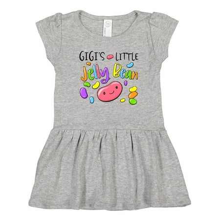

Inktastic Gigi s Little Jellybean Cute Easter Candy Gift Toddler Girl Dress