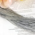 thumbnail image 3 of Shisuyan Multifunction 100 Yards Metal String Jewelry Cord (Silver), 3 of 6